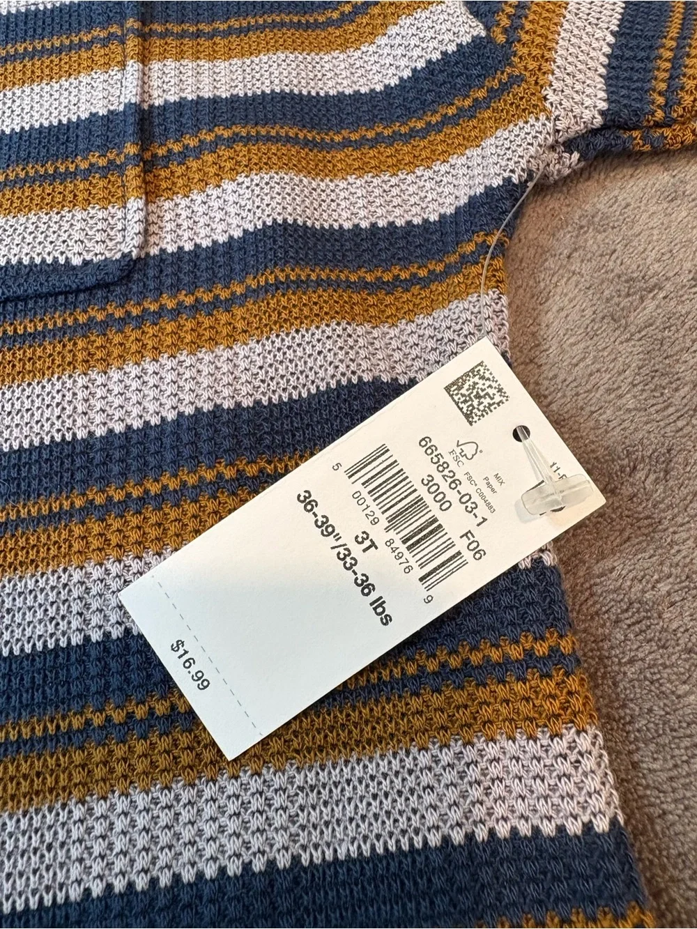 Old Navy Kid’s Striped Knit Tee & Polo Set